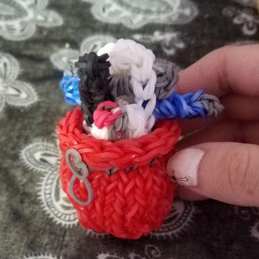 rainbowloom 3D santa's sack